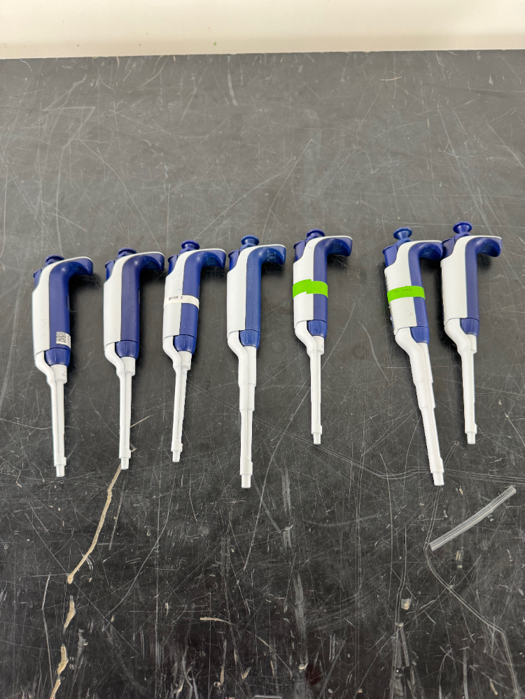 Image of Rainin Pipet Lite-XLS Single Channel Pipettes - Quantity 7